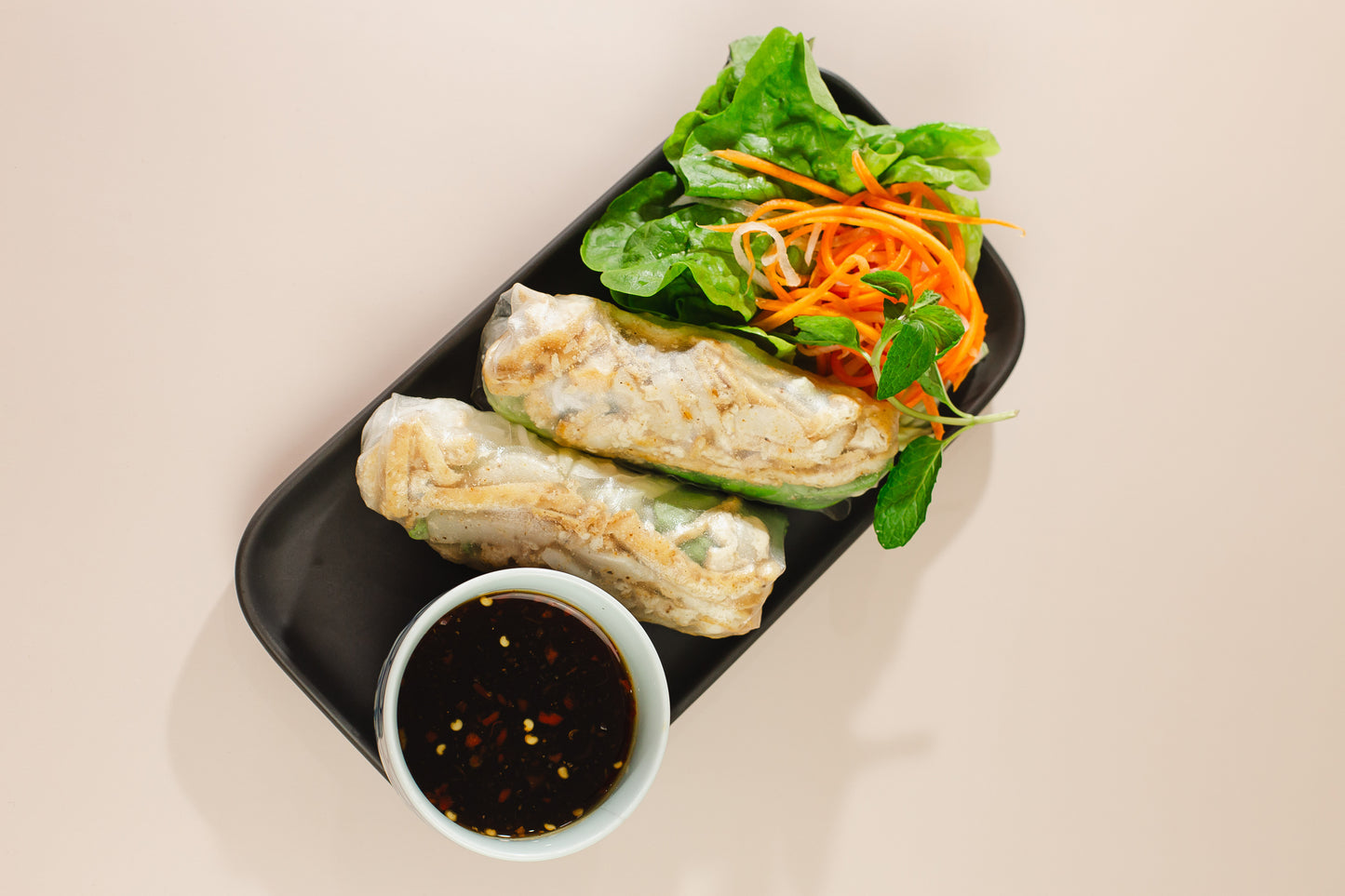 BÁNH GIẤY MUỐI TIÊU (GF, VE, V) - GỎI CUỐN CHAY