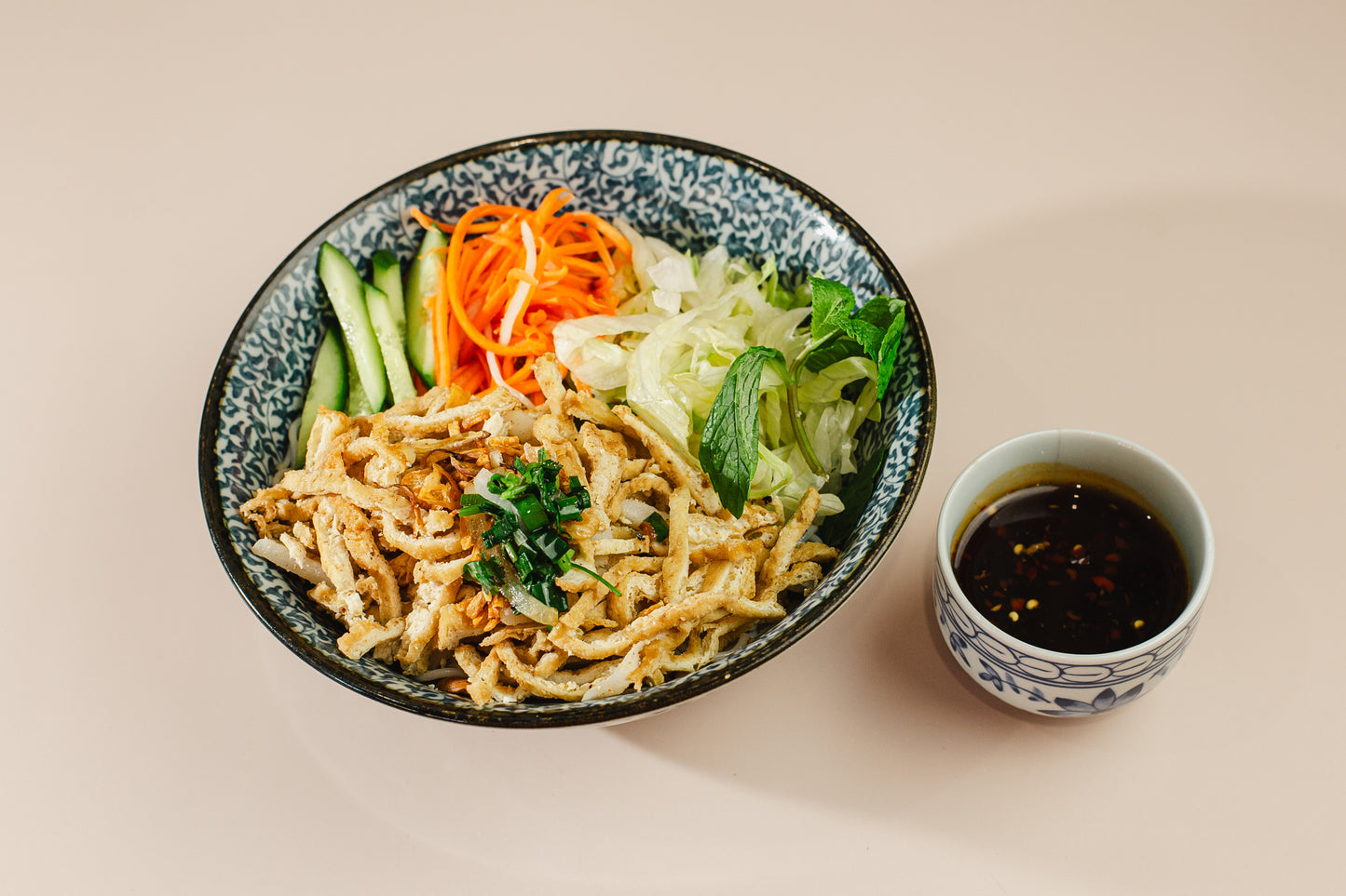 Bún khoai môn & đậu phụ (GF, VE, V) - BÚN CHAY