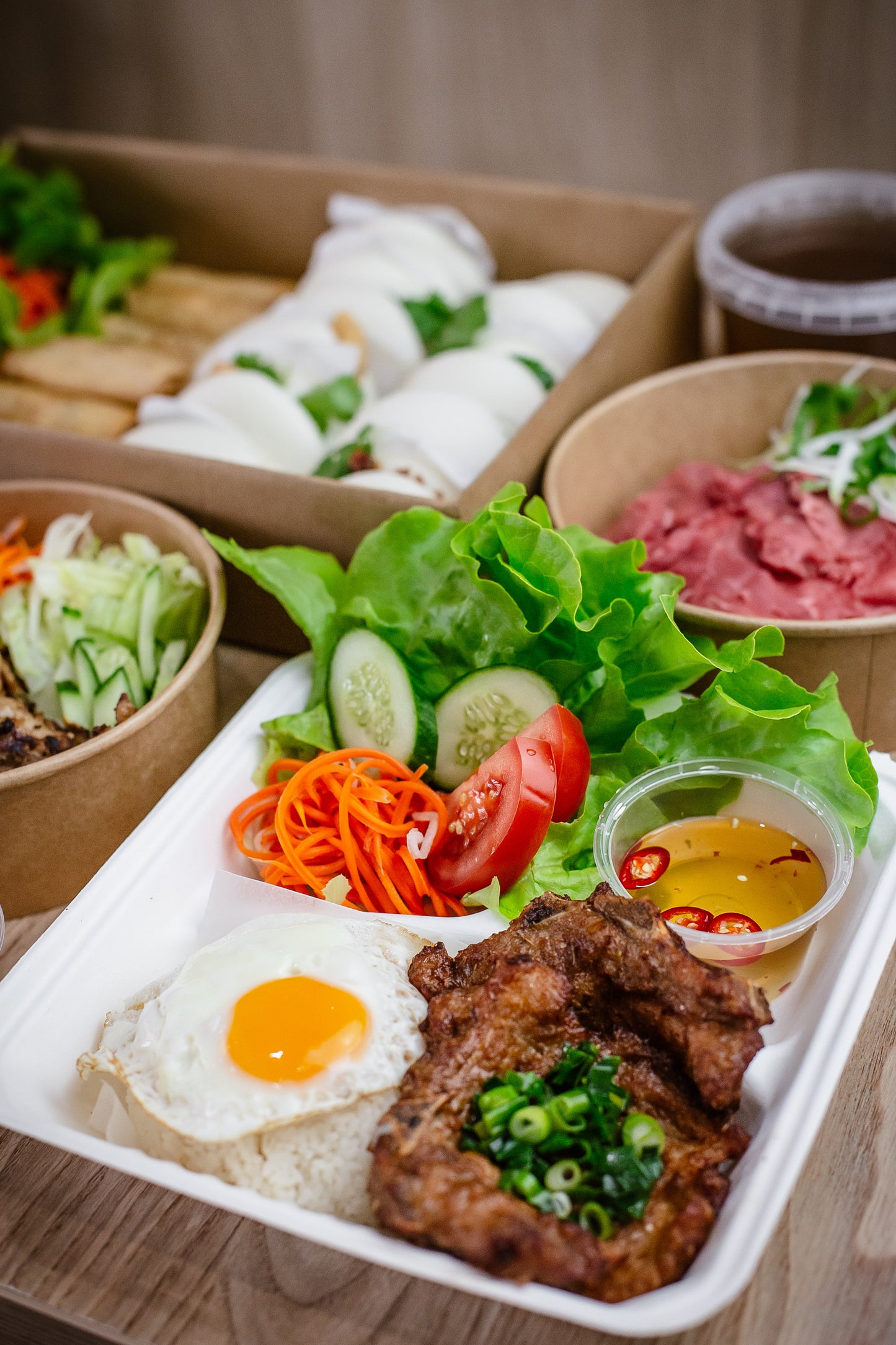 Một buổi họp mặt (Bữa ăn cho 5 người)