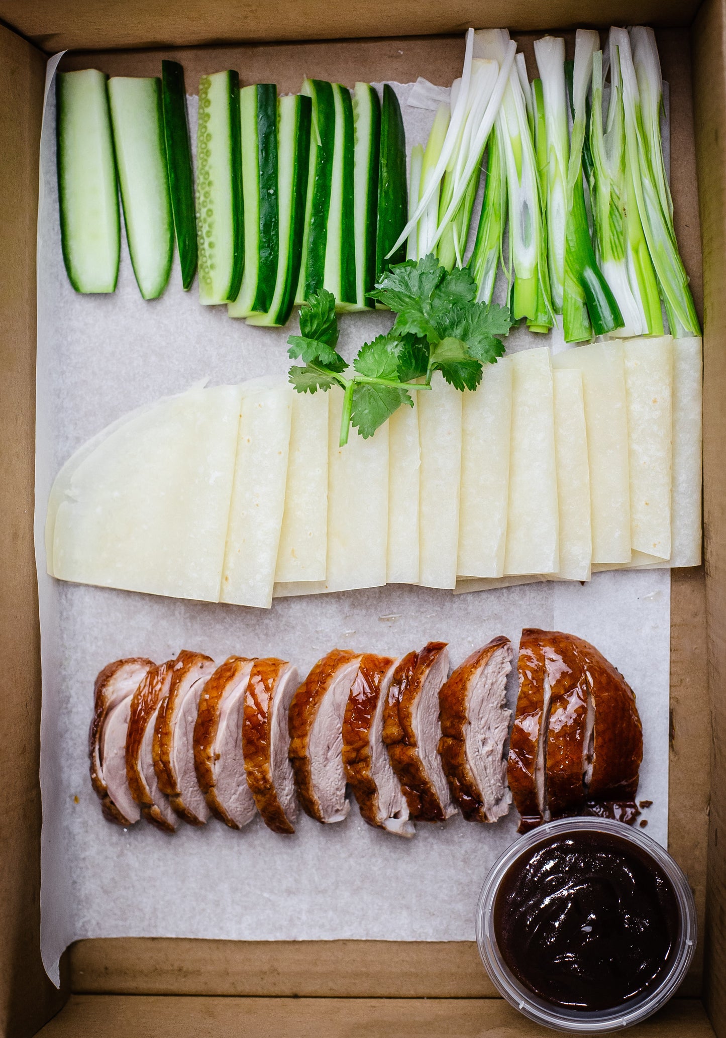 Bánh xèo vịt quay Bắc Kinh (Set Canape)