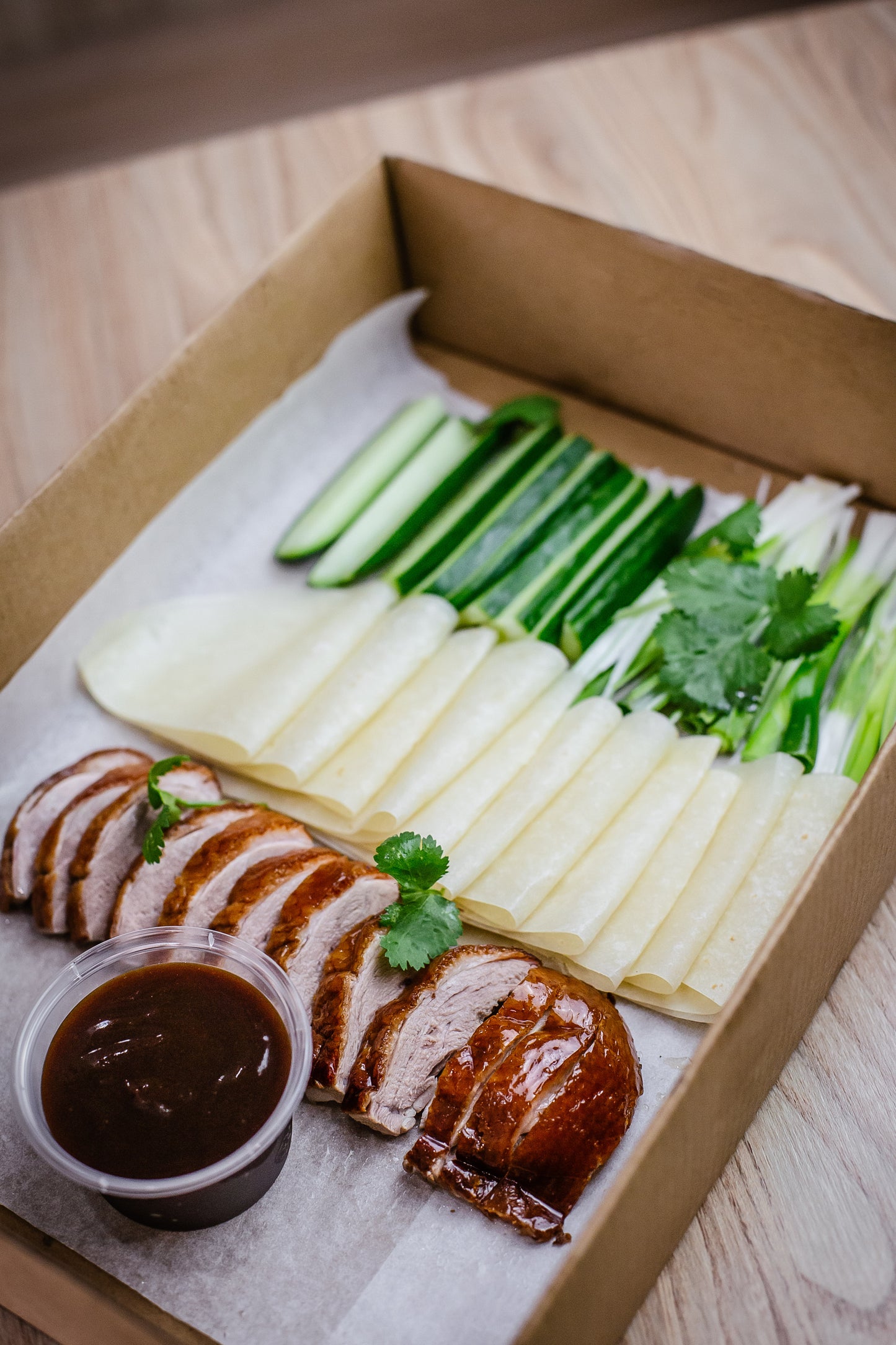 Bánh xèo vịt quay Bắc Kinh (Set Canape)