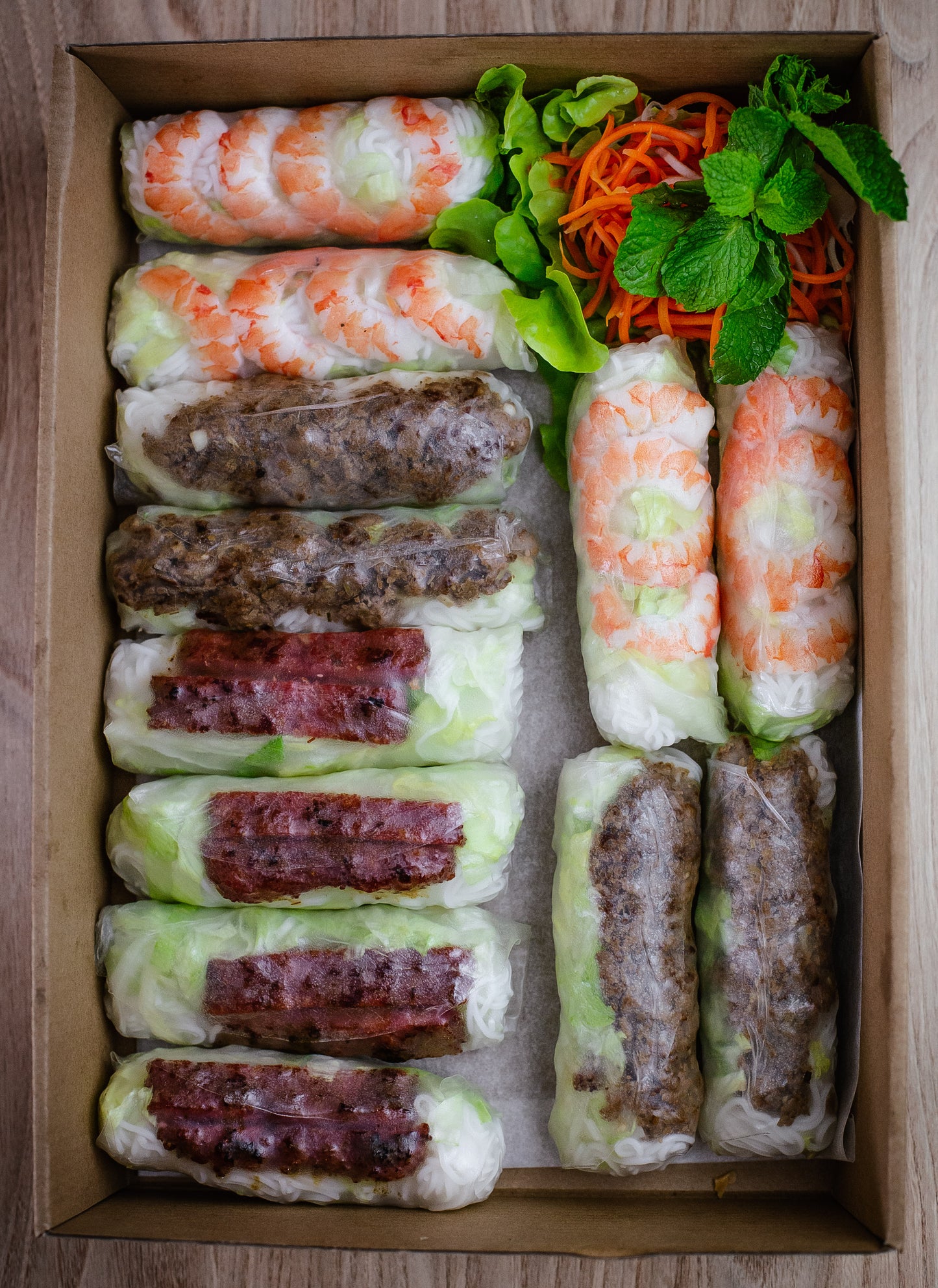 Bánh tráng cuốn (Set Canape)